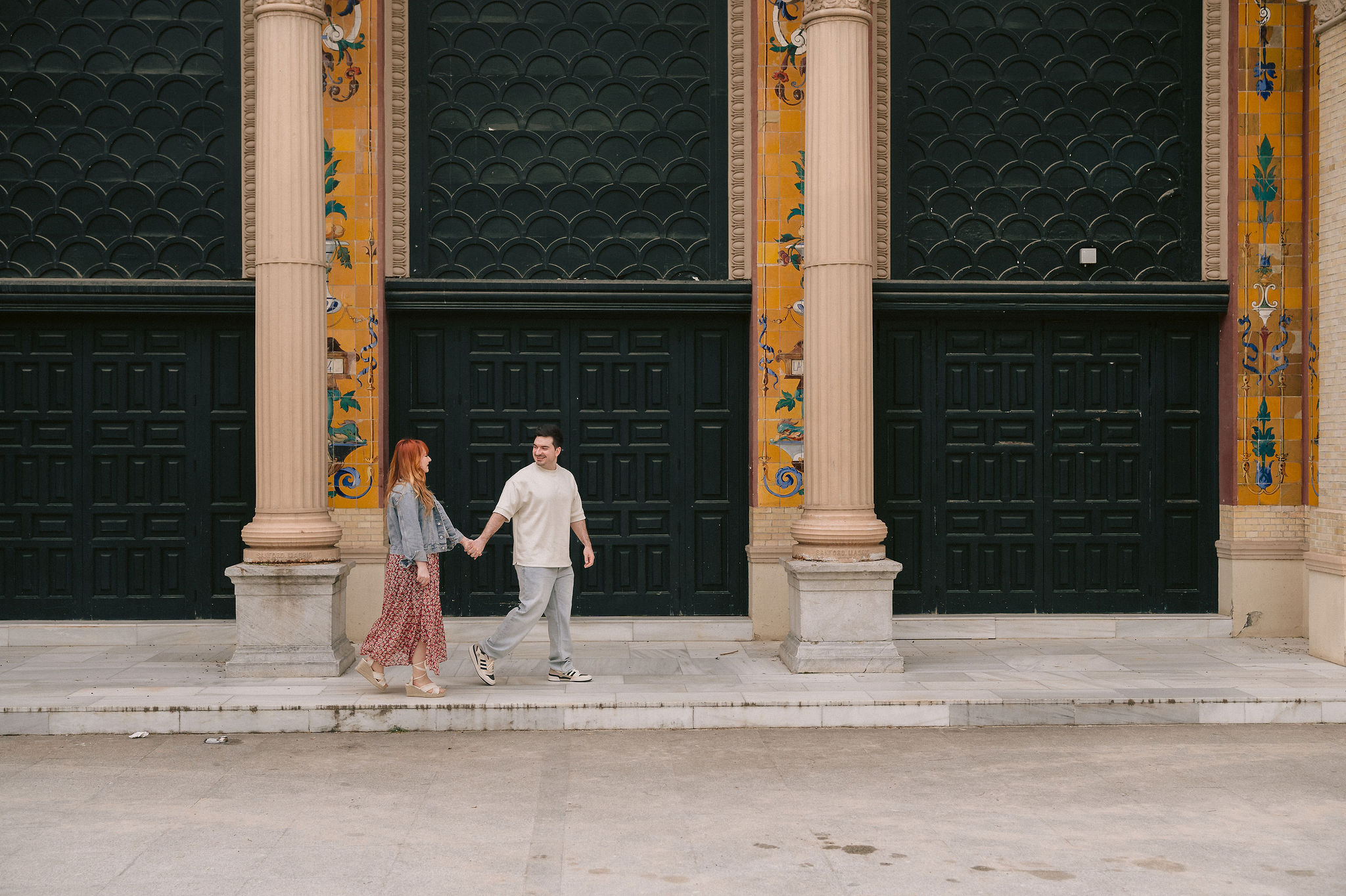 sesion de fotos preboda en Madrid